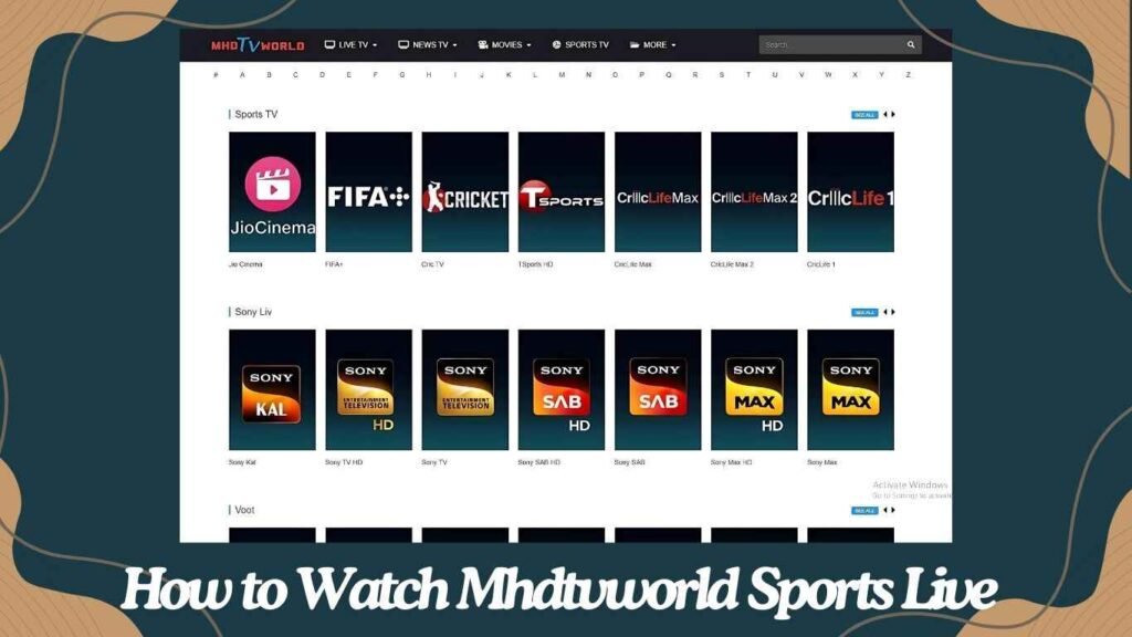How to Watch Mhdtvworld Sports Live