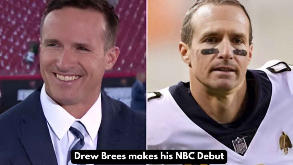 Drew Brees makes his NBC Debut