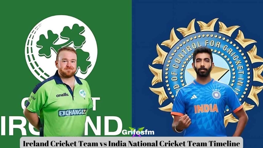 Ireland Cricket Team vs India National Cricket Team Timeline