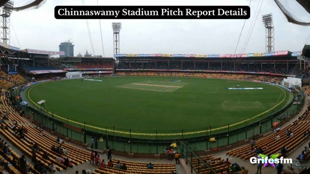 Chinnaswamy Stadium Pitch Report Details