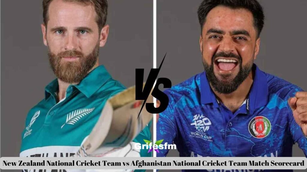 New Zealand National Cricket Team vs Afghanistan National Cricket Team Match Scorecard